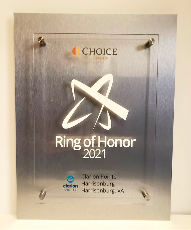 2021 Ring of Honor Award Clarion Pointe Harrisonburg